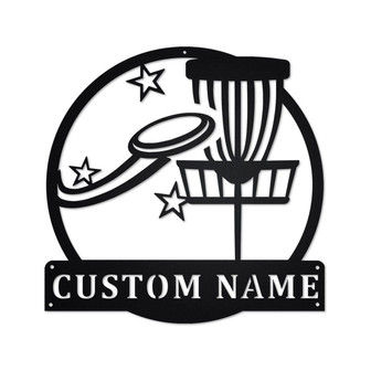 Personalized Disc Golf Metal Sign | Disc Golf Metal Wall Art | Disc Golf Metal wall Decor | Disc Golf Lover | Disc Golf Gift | Disc Golf - Thegiftio UK