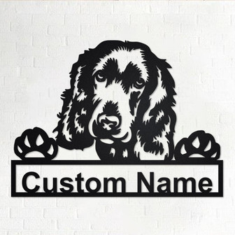 Personalized English Cocker Spaniel Metal Sign | Dog Metal Wall Art | Dog Metal Wall Decor | Custom English Cocker Spaniel Dog | Custom Dog - Thegiftio UK