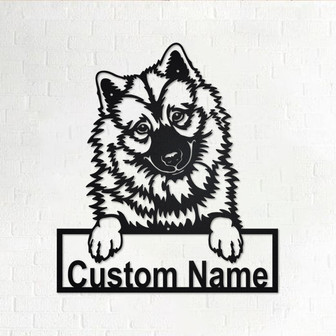 Personalized Eurasier Metal Sign | Eurasier Metal Wall Art | Eurasier Metal Wall Decor | Custom Eurasier Dog | Custom Dog | Eurasier Lover - Thegiftio UK