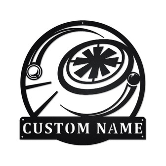 Personalized Frisbee Metal Sign | Frisbee Metal Wall Art | Frisbee Metal wall Decor | Frisbee Lover Gift | Frisbee Lover | Frisbee - Thegiftio UK