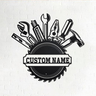 Personalized Handyman Metal Sign | Handyman Metal Wall Art | Handyman Metal wall Decor | Handyman Gift | Handyman Custom | Handyman - Thegiftio UK