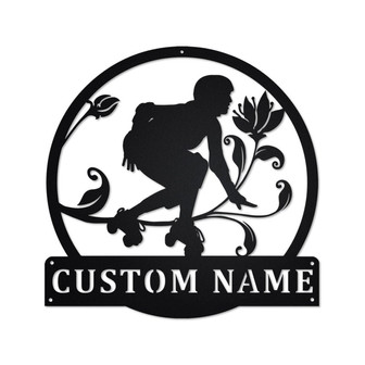 Personalized Roller Derby Metal Sign | Roller Derby Metal Wall Art | Roller Derby Metal wall Decor | Roller Derby Lover Gift | Roller Derby - Thegiftio UK