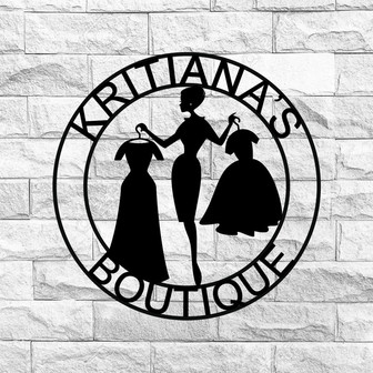 Boutique Sign, Boutique Business Sign, Fashion Store Sign, Clothing Store Sign, Sign for Business, Metal sign, Custom Boutique Sign, Sign - Thegiftio UK