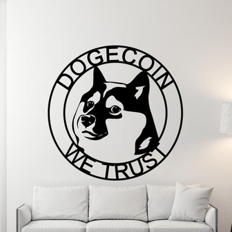 Dogecoin to the moon, Dogecoin Sign, Metal Dogecoin Sign, Personalized Dogecoin, Custom Cryptocurrency Sign, Dogecoin Gift, Dogecoin Art - Thegiftio
