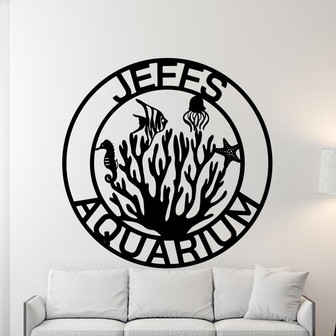 Reef Sign, Coral Reef Sign, Home Aquarium Sign, Aquarium Decor, Aquarium Business Sign, Fish Store Sign, Fish Coral Sign, Custom Reef Sign - Thegiftio