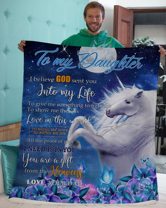To my daughter blankets, blanket for daughter, christmas blanket, christmas gifts, family blanket, family gifts, mother and daughter - Thegiftio UK