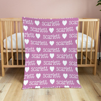 Baby Girl Blanket, Custom Baby Blankets, Baby Blankets, Personalized Baby Blankets, Baby Blanket With Name, Baby Boy Blankets - Thegiftio UK