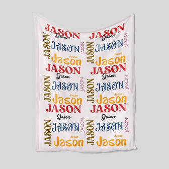 Custom Baby Blanket, Personalize Baby Blankets, Baby Blanket, Monogram Baby Blanket, Family Blanket, Blanket For Baby, Gift Blanket - Thegiftio UK