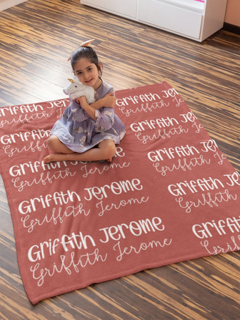 Custom Baby Blankets, Custom Baby Blankets, Personalized Baby Blankets, Baby Blanket With Name, Baby Boy Blankets, Baby Girl Blanket - Thegiftio UK