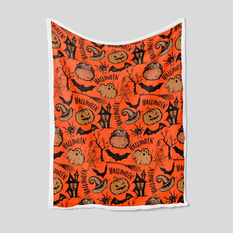 Halloween Blanket, Blanket For Boys And Girls, Family Blanket, Blanket For Gift - Thegiftio UK