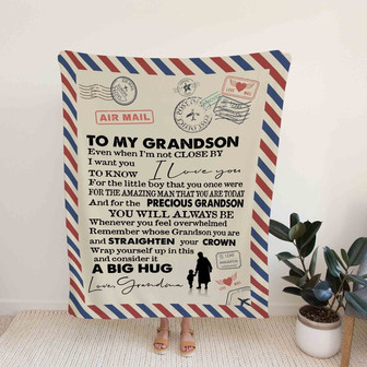 Letter Blanket, Family Blanket, Blanket For Gift, Monogrammed Blanket - Thegiftio UK