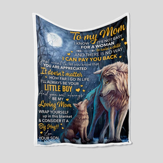 To My Mom Blanket, Personalized Name Blanket, Mother Blanket, Family Throw Blanket, Blanket For Mom, Blankets For Gift, Christmas Blanket - Thegiftio UK