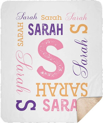 Personalized Baby Blanket, Personalized Name Blanket, Custom Name Blanket, Personalized Baby Blankets with Name - Thegiftio UK