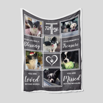 Personalized Name Blanket, Dog Blanket, Blanket For Pet, Blanket For Love, Blanket For Gifts, Christmas Blanket - Thegiftio UK