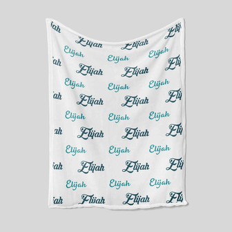Personalized Name Blanket, Custom Baby Blanket, Name Blankets, Baby Blanket With Name, Family Blanket, Blanket For Baby, Gift Blanket - Thegiftio UK