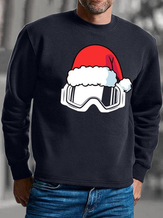 Christmas Hat Men's Sweatshirt - Thegiftio UK
