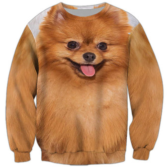 Dog Sweatshirt For Humans Christmas Sweater 3D Print Crewneck Men Women Sweater - Thegiftio UK