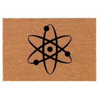 Atom Science Atheist Coir Doormat Door Mat Housewarming Gift Newlywed Gift Wedding Gift New Home - Thegiftio