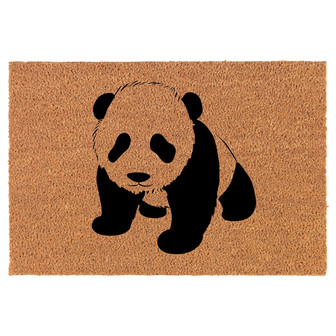Baby Panda Coir Doormat Door Mat Housewarming Gift Newlywed Gift Wedding Gift New Home - Thegiftio