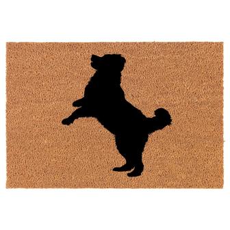 Bernese Mountain Dog Coir Doormat Door Mat Entry Mat Housewarming Gift Newlywed Gift Wedding Gift New Home - Thegiftio