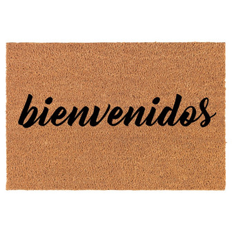 Bienvenidos Welcome Coir Doormat Door Mat Housewarming Gift Newlywed Gift Wedding Gift New Home - Thegiftio UK