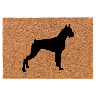 Boxer Dog Coir Doormat Door Mat Housewarming Gift Newlywed Gift Wedding Gift New Home - Thegiftio UK