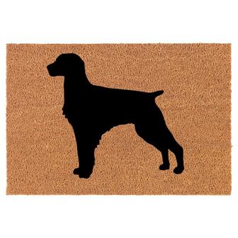 Brittany Spaniel Dog Coir Doormat Door Mat Entry Mat Housewarming Gift Newlywed Gift Wedding Gift New Home - Thegiftio