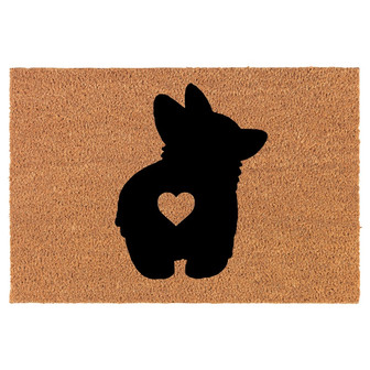 Corgi Butt Funny Coir Doormat Door Mat Housewarming Gift Newlywed Gift Wedding Gift New Home - Thegiftio UK