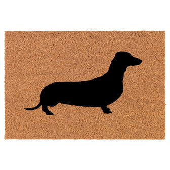 Dachshund Coir Doormat Door Mat Entry Mat Housewarming Gift Newlywed Gift Wedding Gift New Home - Thegiftio