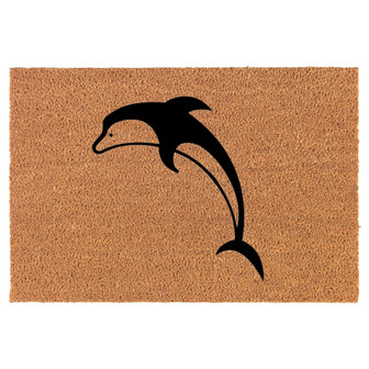 Dolphin Coir Doormat Door Mat Housewarming Gift Newlywed Gift Wedding Gift New Home - Thegiftio UK