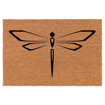 Dragonfly Coir Doormat Door Mat Entry Mat Housewarming Gift Newlywed Gift Wedding Gift New Home - Thegiftio UK