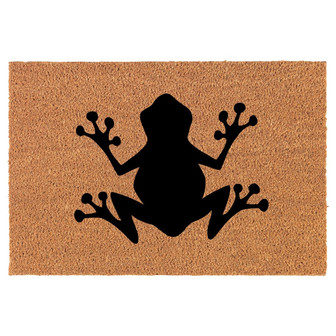 Frog Coir Doormat Door Mat Housewarming Gift Newlywed Gift Wedding Gift New Home - Thegiftio UK