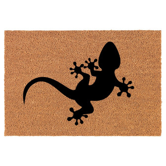 Gecko Lizard Coir Doormat Door Mat Housewarming Gift Newlywed Gift Wedding Gift New Home - Thegiftio UK