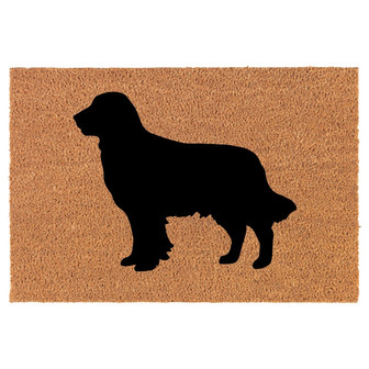 Golden Retriever Coir Doormat Door Mat Housewarming Gift Newlywed Gift Wedding Gift New Home - Thegiftio UK
