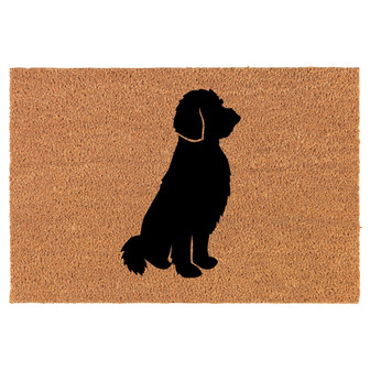 Goldendoodle Coir Doormat Door Mat Housewarming Gift Newlywed Gift Wedding Gift New Home - Thegiftio UK