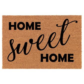 Home Sweet Home Coir Doormat Door Mat Entry Mat Housewarming Gift Newlywed Gift Wedding Gift New Home - Thegiftio UK