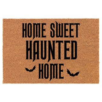 Home Sweet Haunted Home Halloween Coir Doormat Door Mat Housewarming Gift Newlywed Gift Wedding Gift New Home - Thegiftio UK