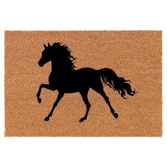 Horse Coir Doormat Door Mat Entry Mat Housewarming Gift Newlywed Gift Wedding Gift New Home - Thegiftio UK