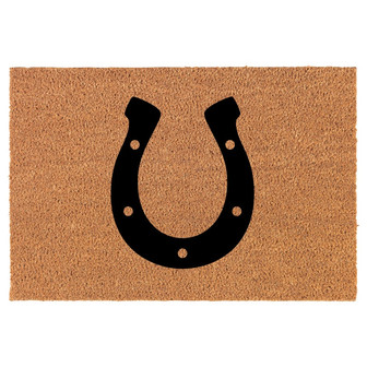 Horseshoe Coir Doormat Door Mat Entry Mat Housewarming Gift Newlywed Gift Wedding Gift New Home - Thegiftio UK