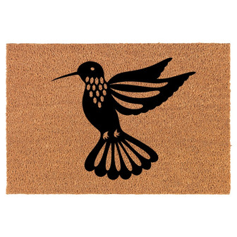 Hummingbird Coir Doormat Door Mat Housewarming Gift Newlywed Gift Wedding Gift New Home - Thegiftio UK
