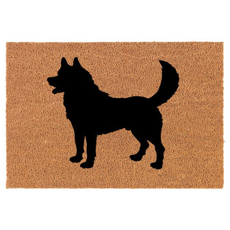 Husky Dog Coir Doormat Door Mat Entry Mat Housewarming Gift Newlywed Gift Wedding Gift New Home - Thegiftio UK