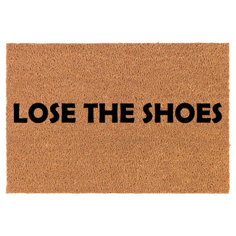 Lose The Shoes Funny Coir Doormat Door Mat Housewarming Gift Newlywed Gift Wedding Gift New Home - Thegiftio UK