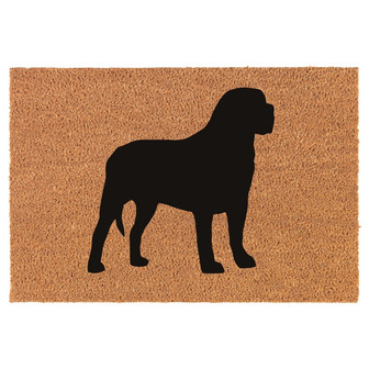Mastiff Dog Coir Doormat Door Mat Entry Mat Housewarming Gift Newlywed Gift Wedding Gift New Home - Thegiftio UK