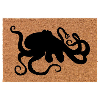 Octopus and Tentacles Coir Doormat Door Mat Housewarming Gift Newlywed Gift Wedding Gift New Home - Thegiftio UK