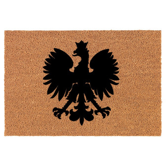 Poland Polish Eagle Coir Doormat Door Mat Housewarming Gift Newlywed Gift Wedding Gift New Home - Thegiftio UK