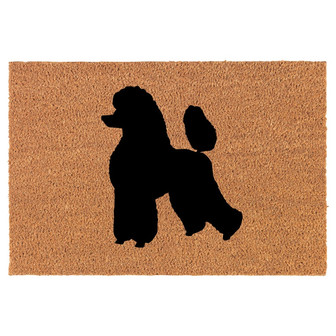 Poodle Coir Doormat Door Mat Housewarming Gift Newlywed Gift Wedding Gift New Home - Thegiftio UK