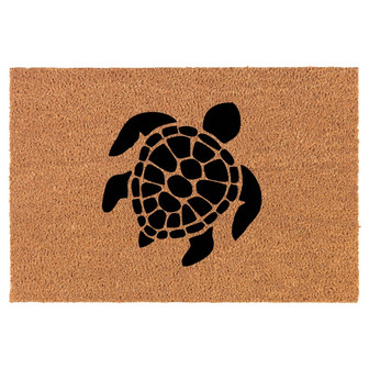 Sea Turtle Coir Doormat Door Mat Housewarming Gift Newlywed Gift Wedding Gift New Home - Thegiftio UK