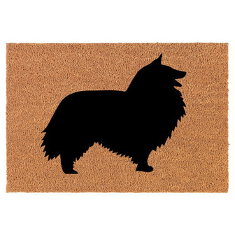 Shetland Sheepdog Dog Coir Doormat Door Mat Entry Mat Housewarming Gift Newlywed Gift Wedding Gift New Home - Thegiftio UK