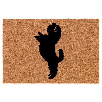 Shih Tzu Standing Dog Coir Doormat Door Mat Entry Mat Housewarming Gift Newlywed Gift Wedding Gift New Home - Thegiftio UK