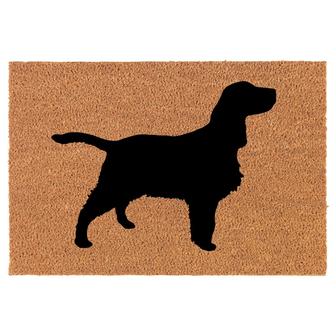 Springer Spaniel Dog Coir Doormat Door Mat Entry Mat Housewarming Gift Newlywed Gift Wedding Gift New Home - Thegiftio UK